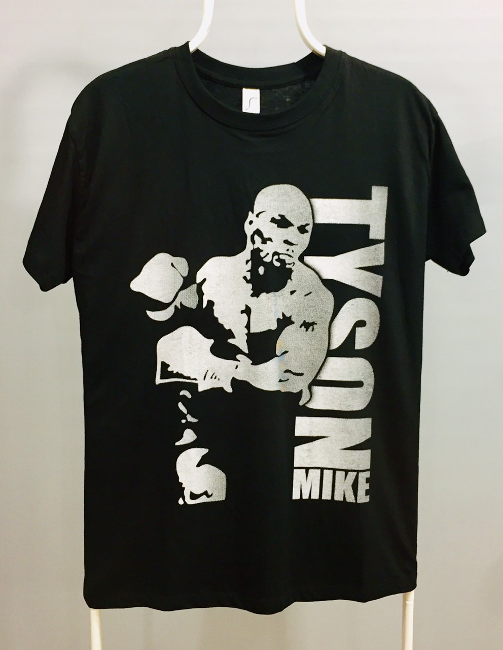 Футболка черная силуэт Mike TYSON